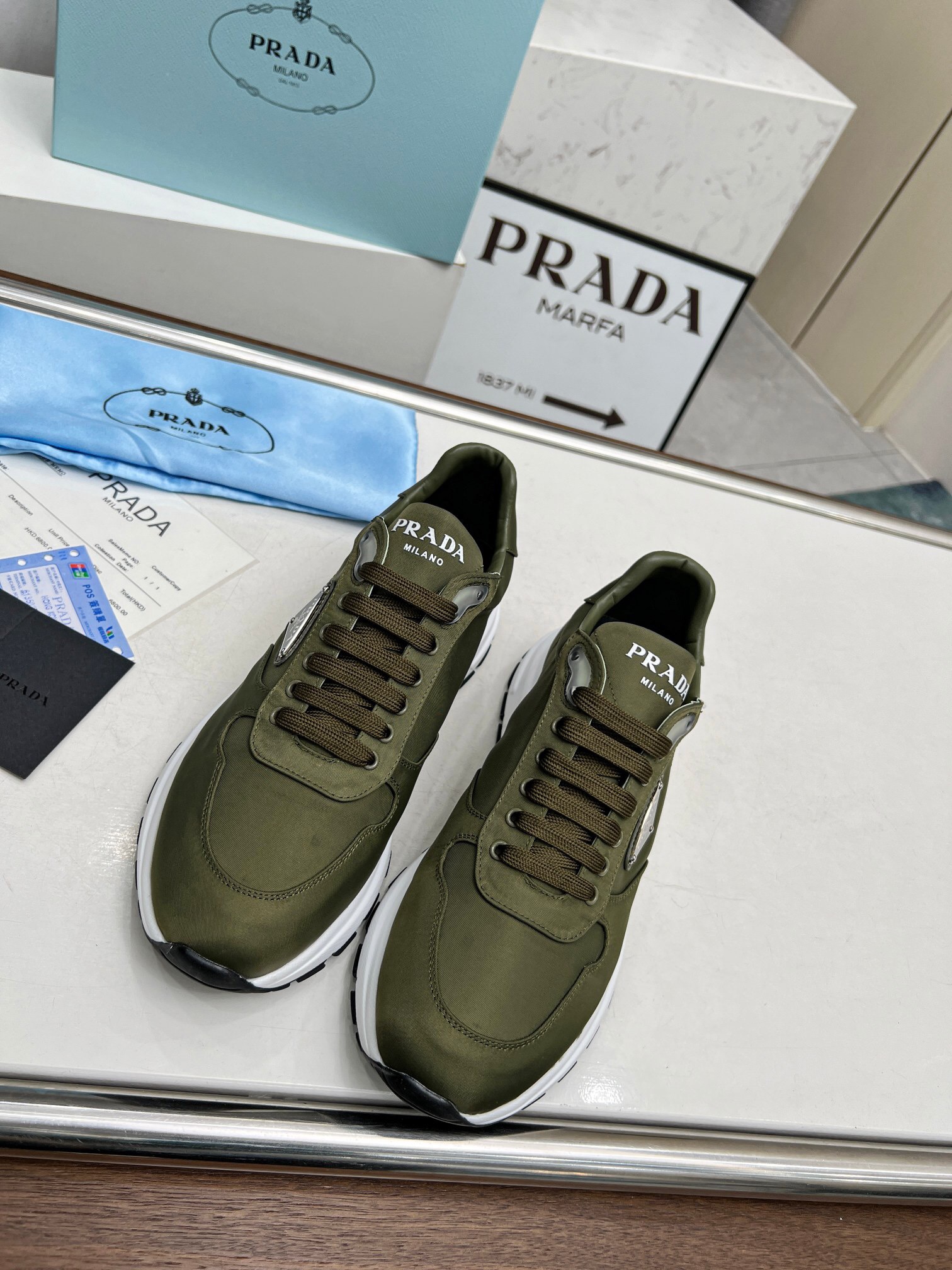 Prada 2024 New Prax 01 Re-Nylon Sneaker Size 36-46