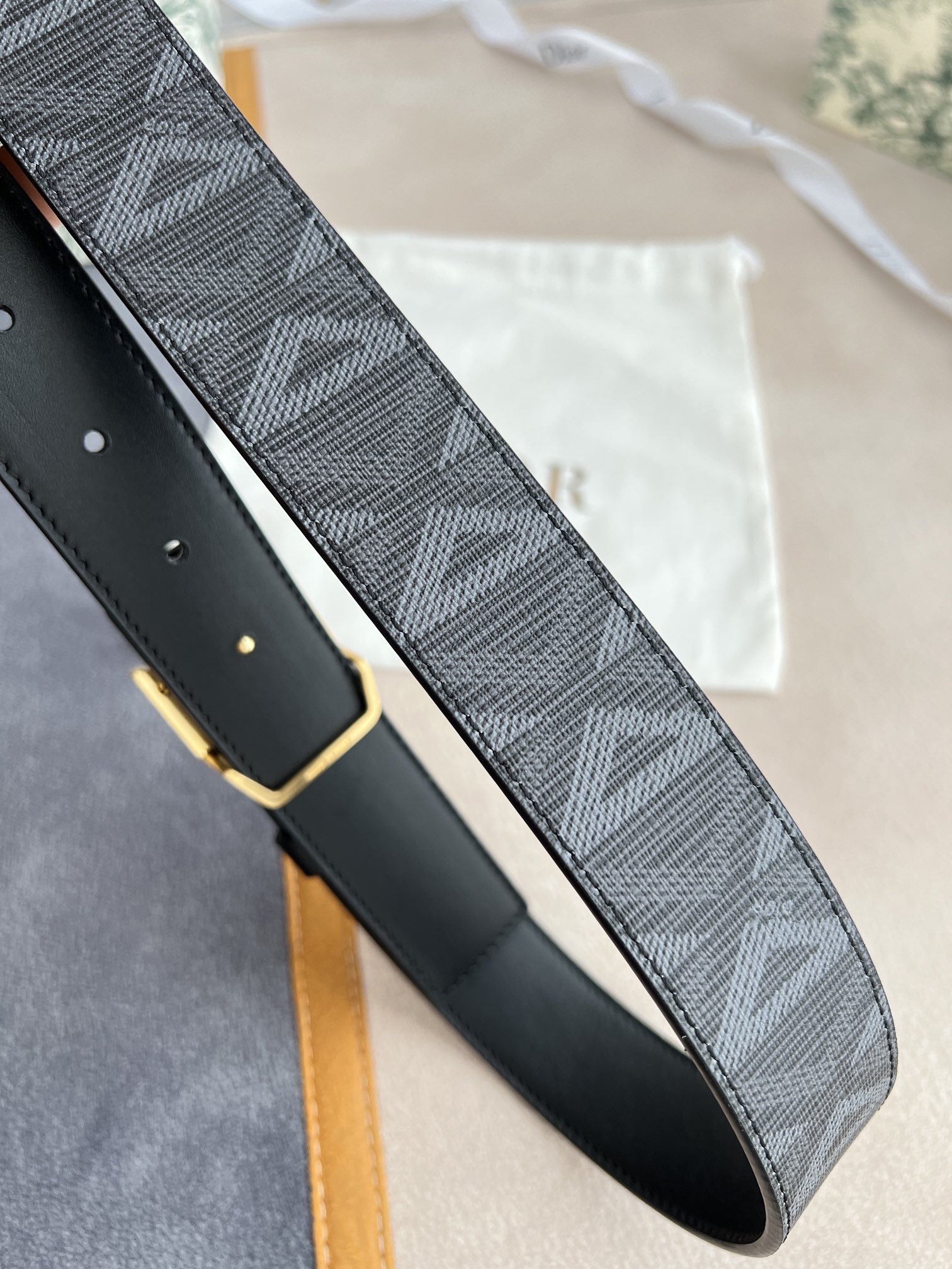 Dior Men Belt Width 3.5cm