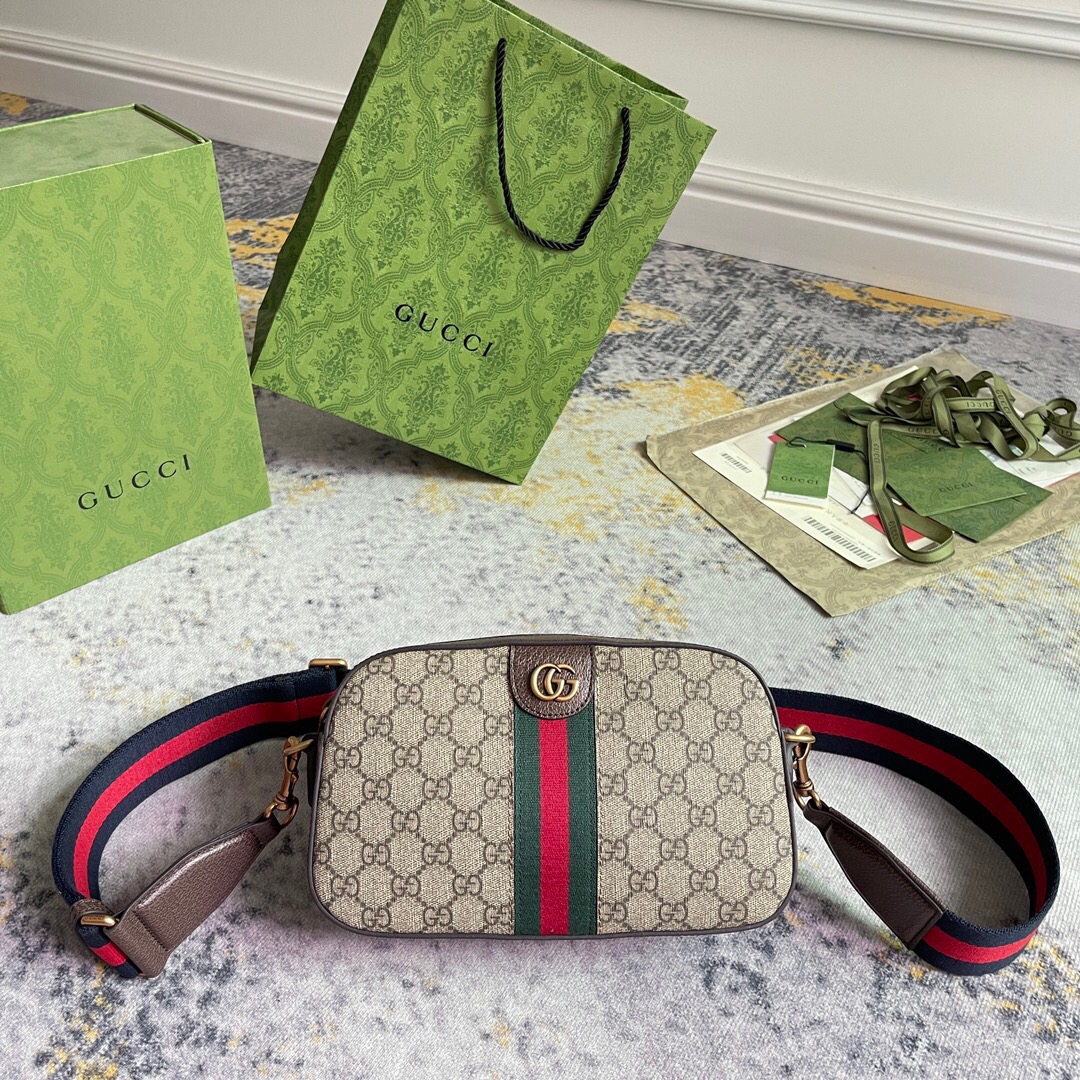 Gucci Kleine Ophidia Mit GG Shoulder Bags Size 24*15*7.5cm