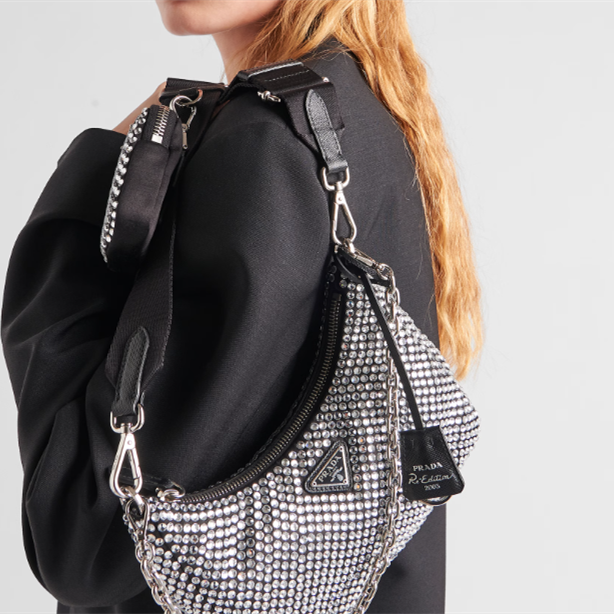 Prada 1BH204 Re-Edition 2005 Re-Nylon Bags Size 22*18*6cm