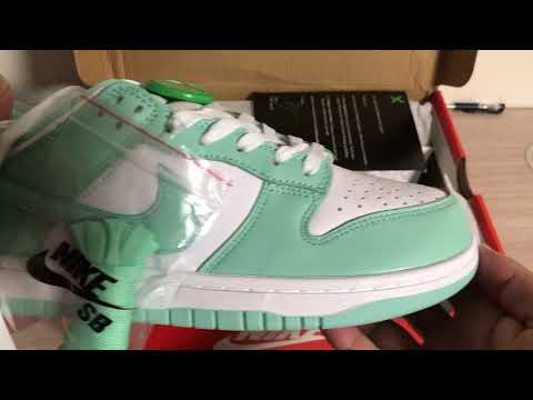 Nike SB Dunk Low Sneakers Shoes Green Mens/Women 36 - 46