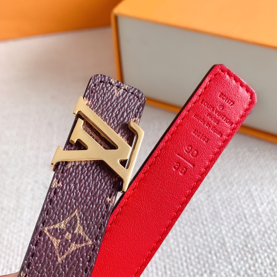 Louis Vuitton Women Belt Width 2cm