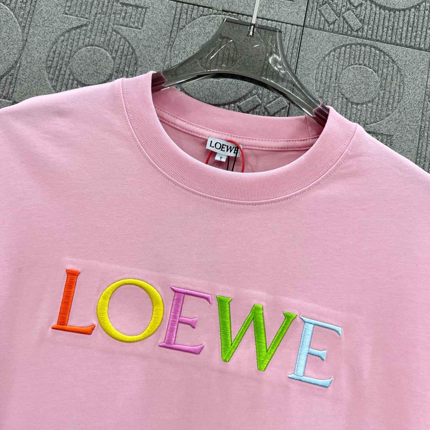 Loewe T Shirt  Embroider Logo Size XS-L