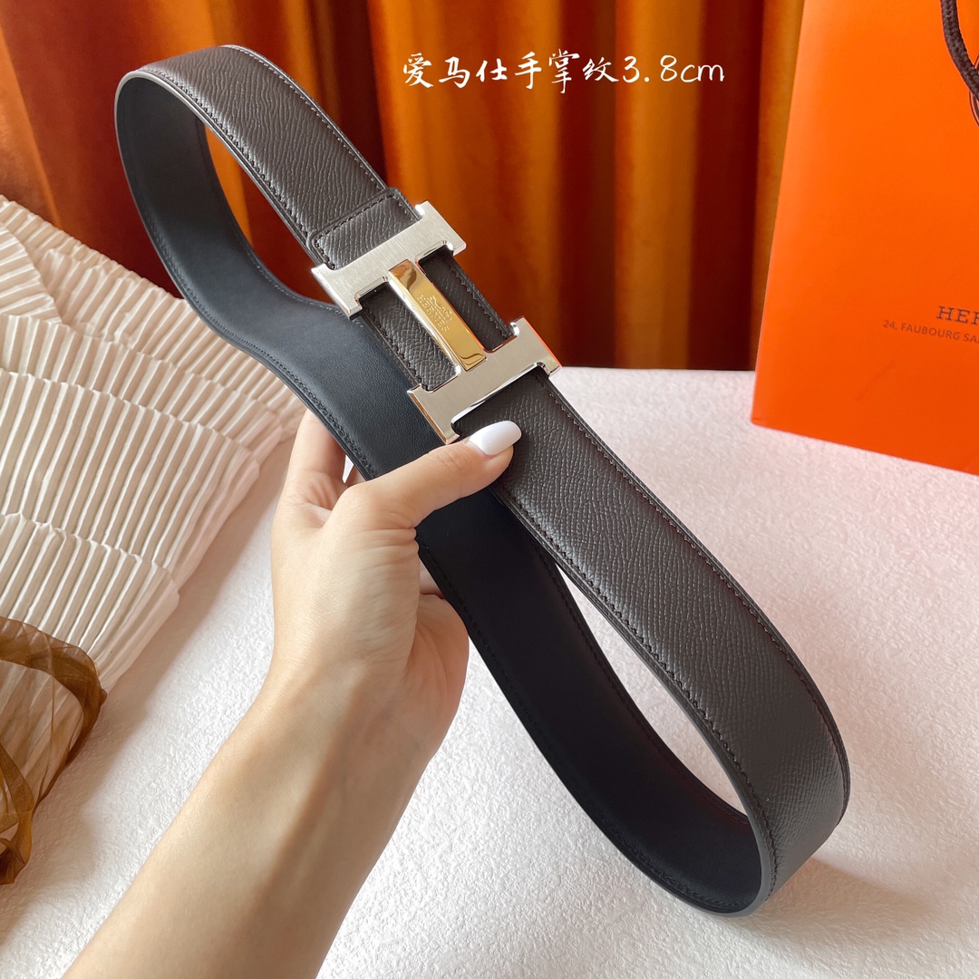 Hermes Men Belt Width 3.8cm