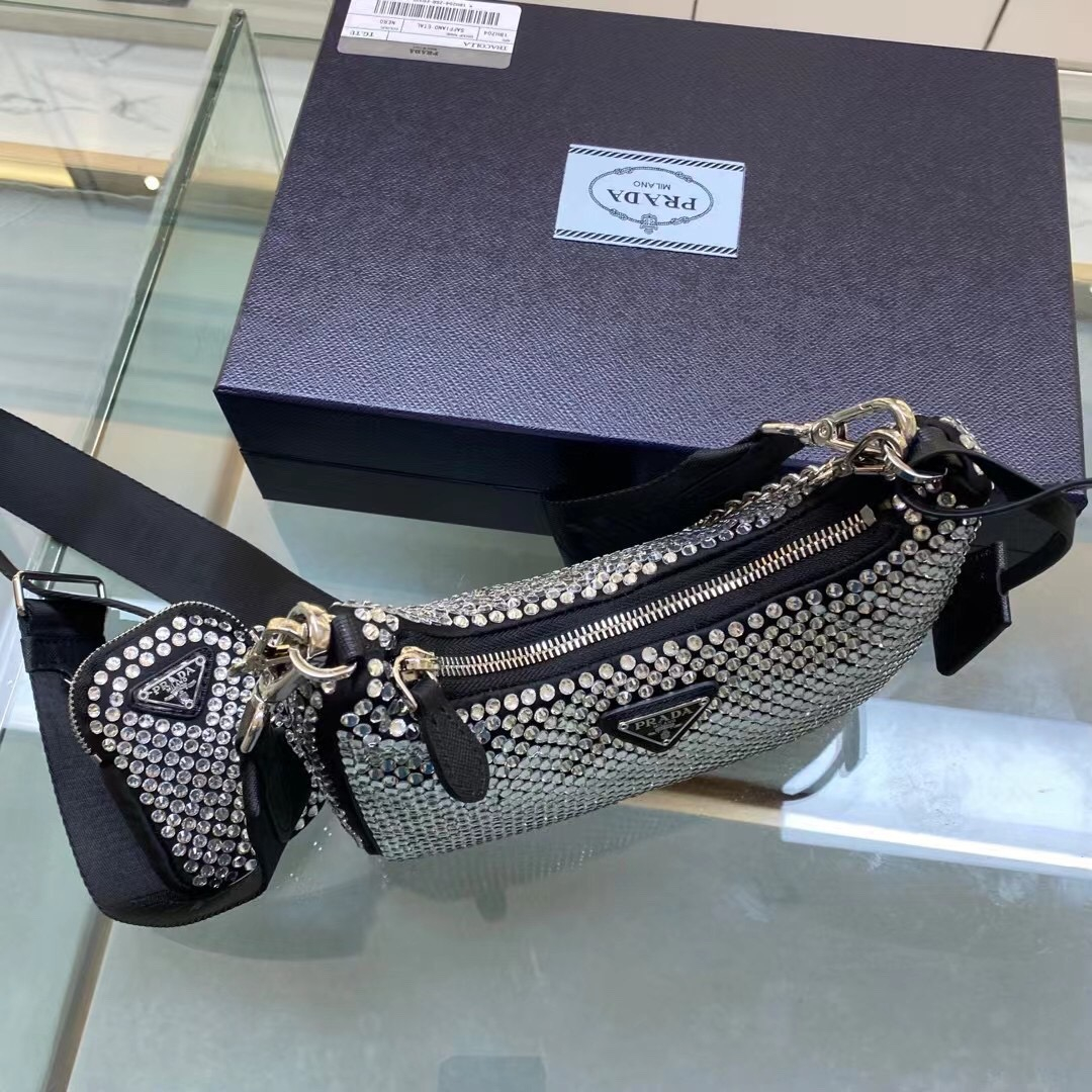 Prada 1BH204 Re-Edition 2005 Re-Nylon Bags Size 22*18*6cm