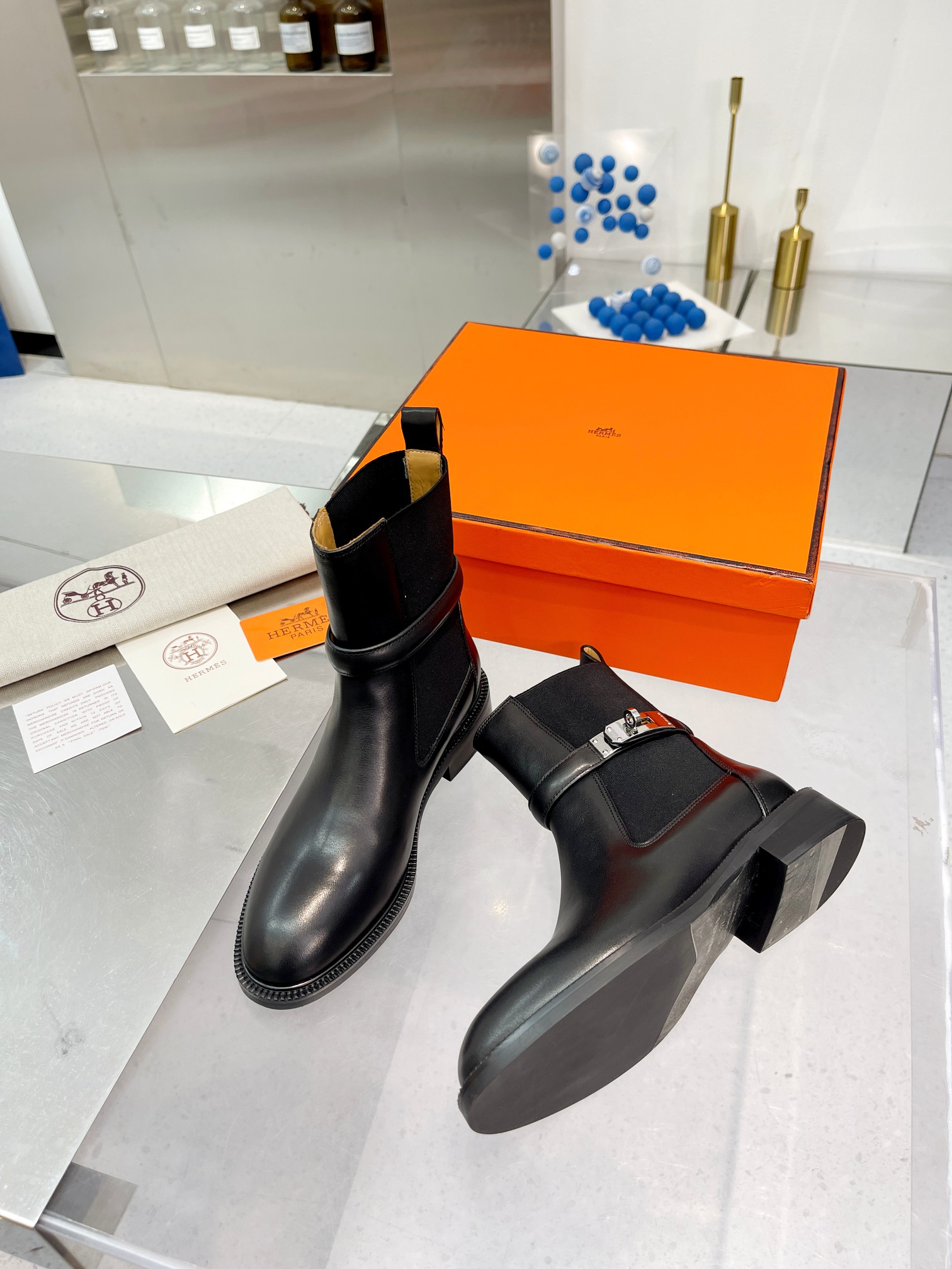 Hermes 23fw Women New Kelly Boots Size 36-41