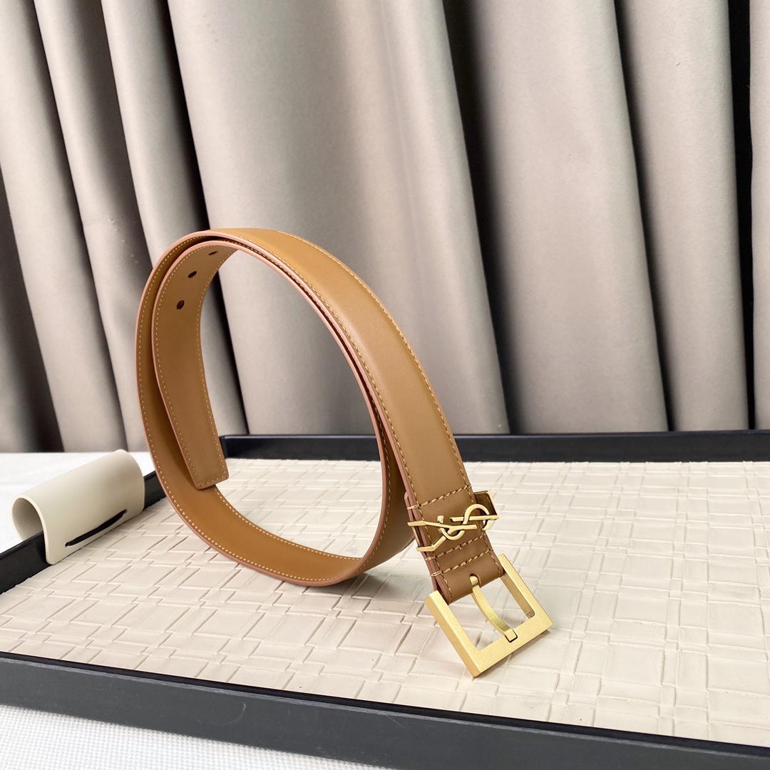 YSL Women Belt Width 3cm