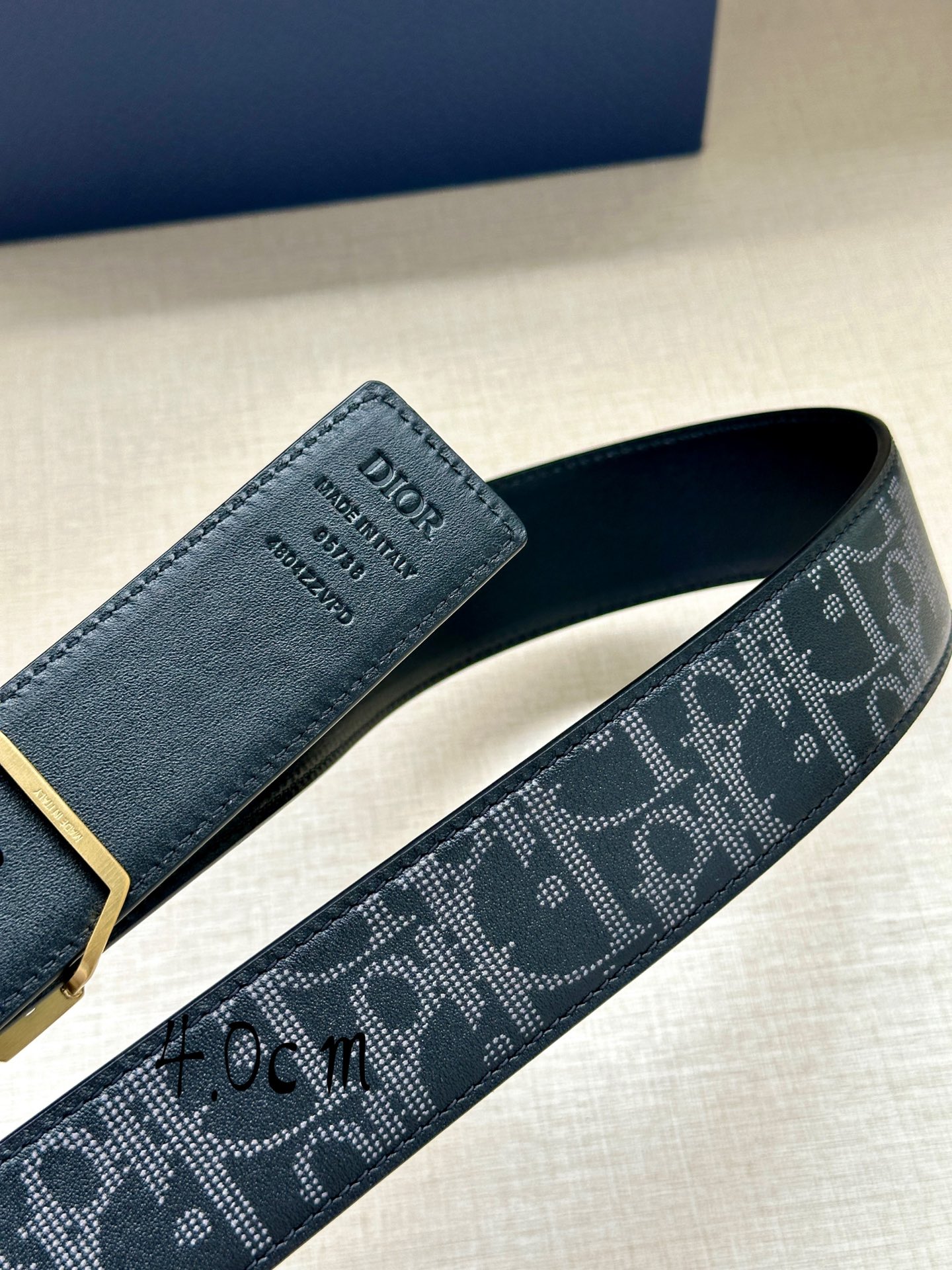 Dior Men Belt Width 4cm