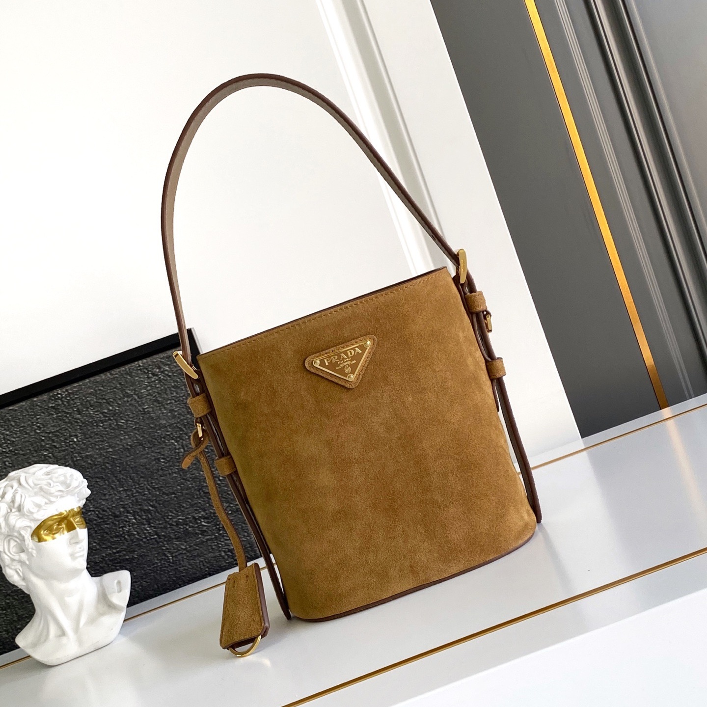 Prada 1BE078 Women Shoulder Bags 22*22*13cm