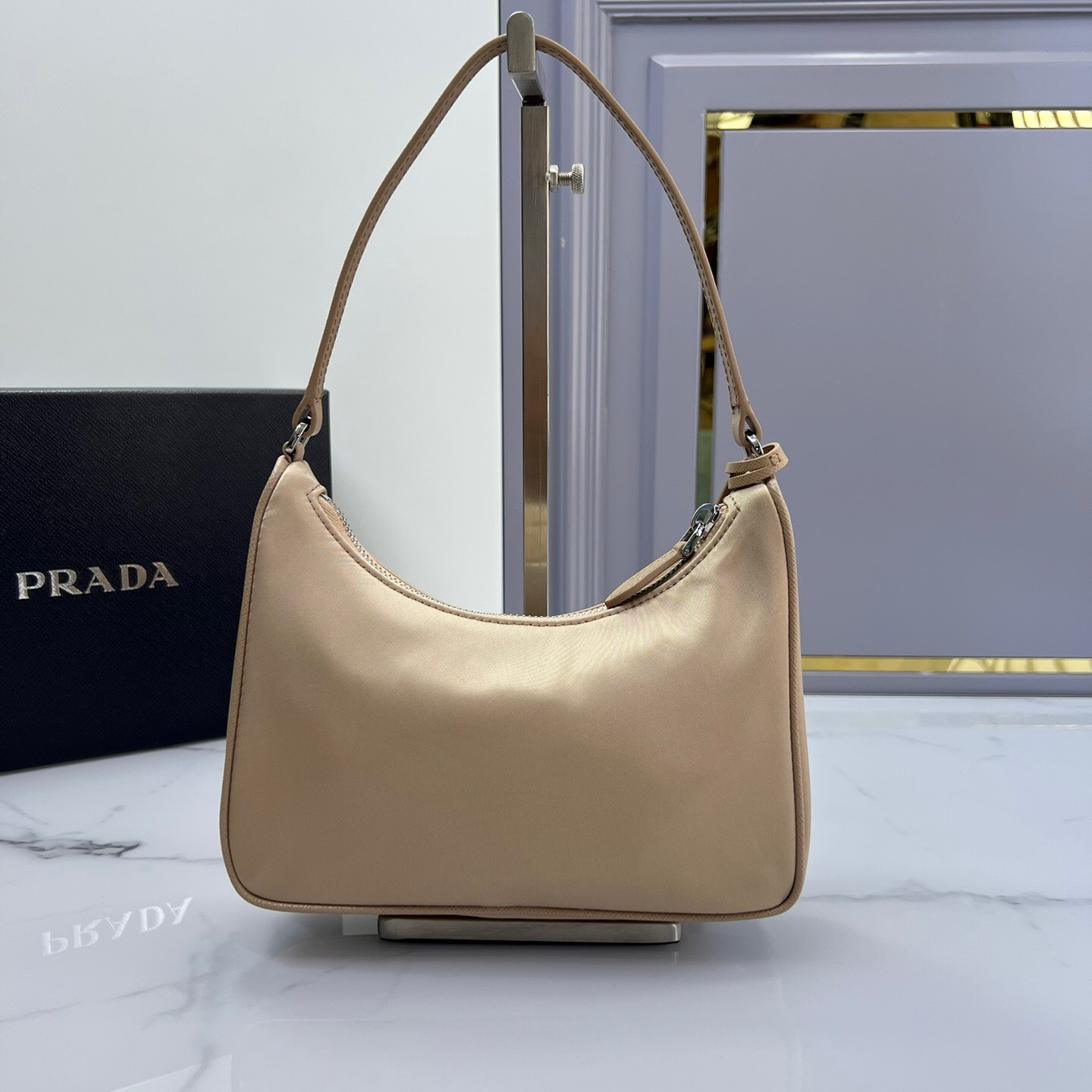 Prada 1NE204 Redition 2005 Women Bags 22*18*6.5cm