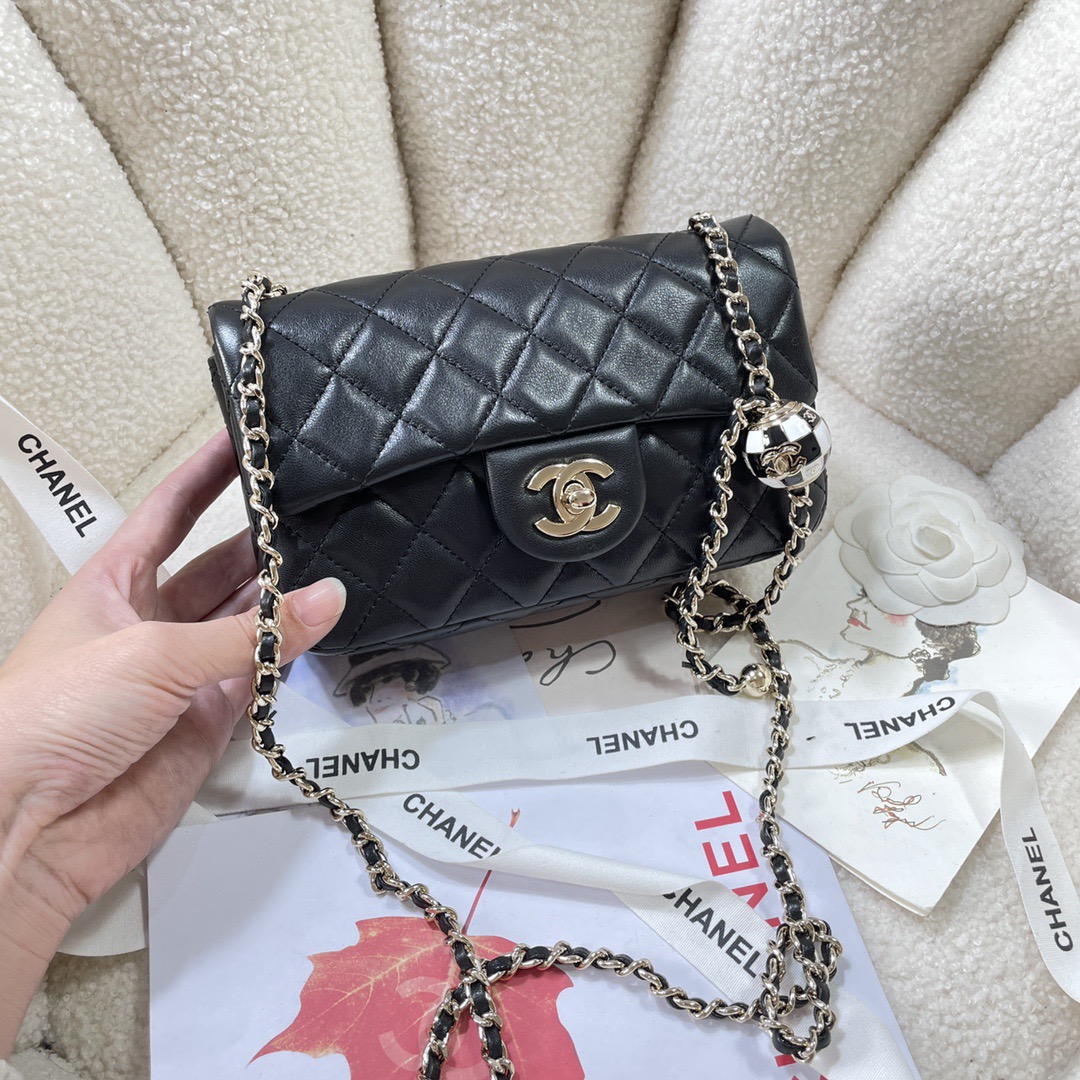Chanel AS1787 Shoulder Bags Sheepskin 20cm