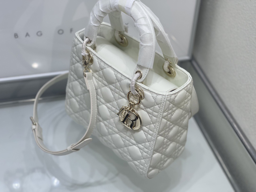 Dior Lady Women Shoulder Bags 24*20*11cm