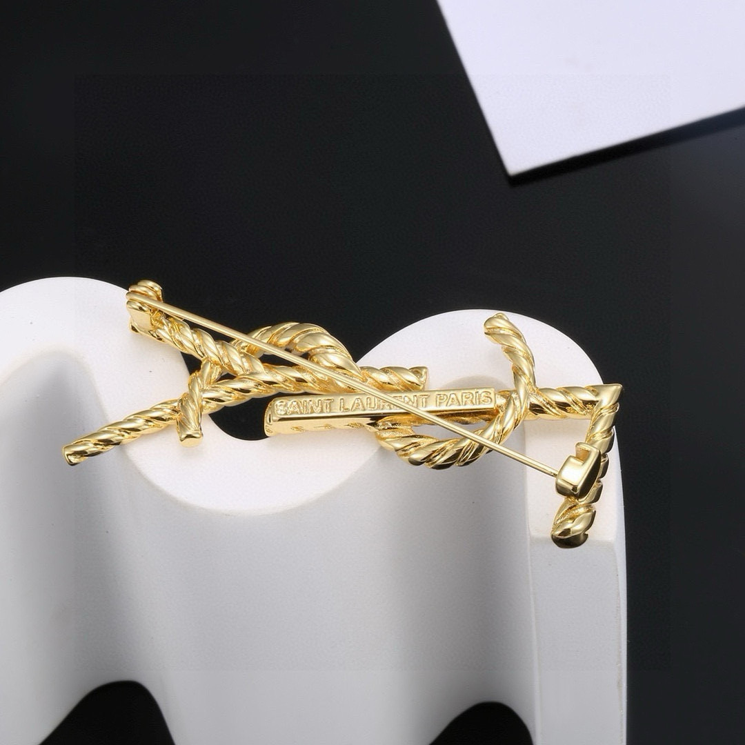 YSL Brooch