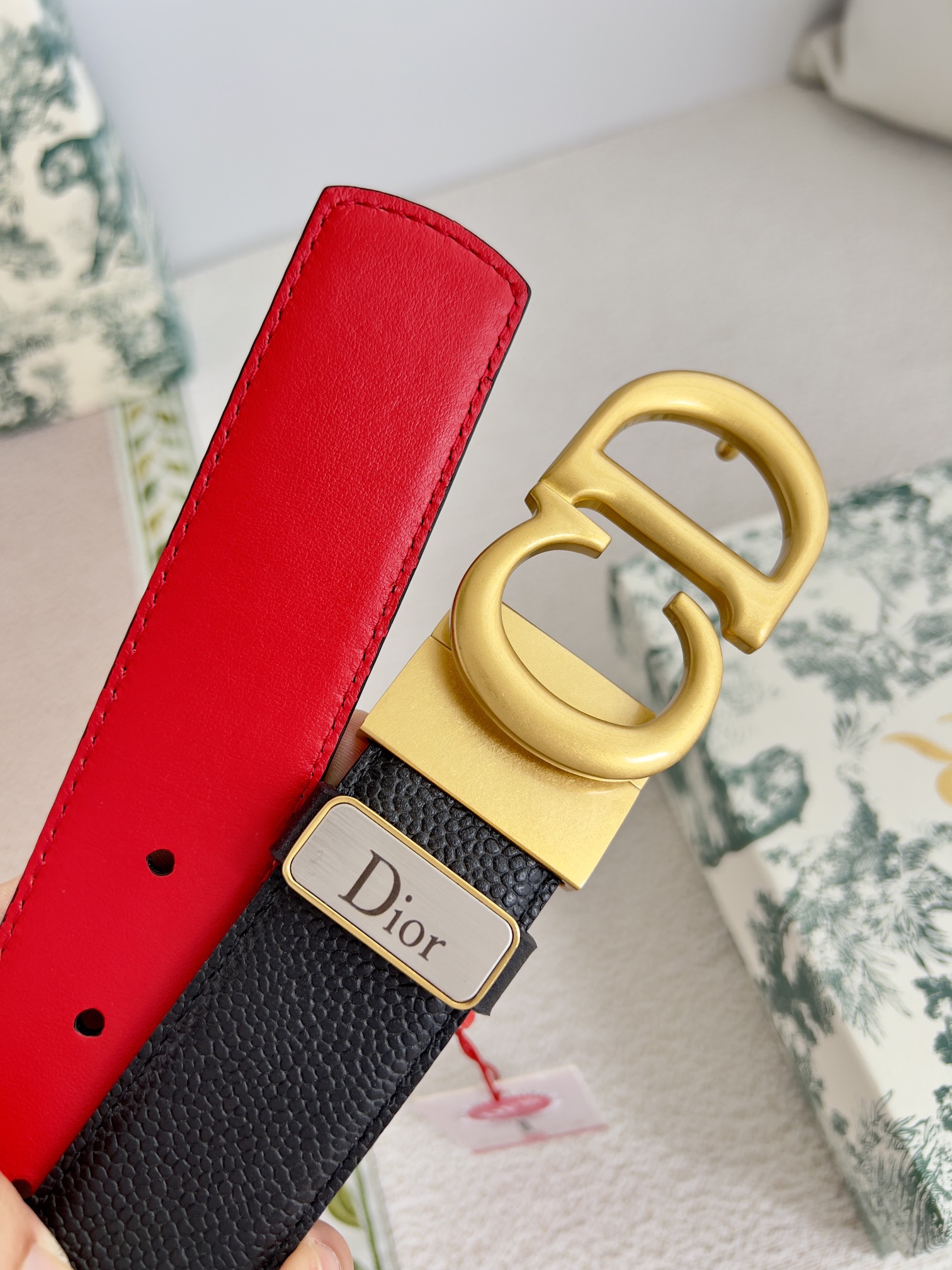 Dior Men Belt Width 3.5cm