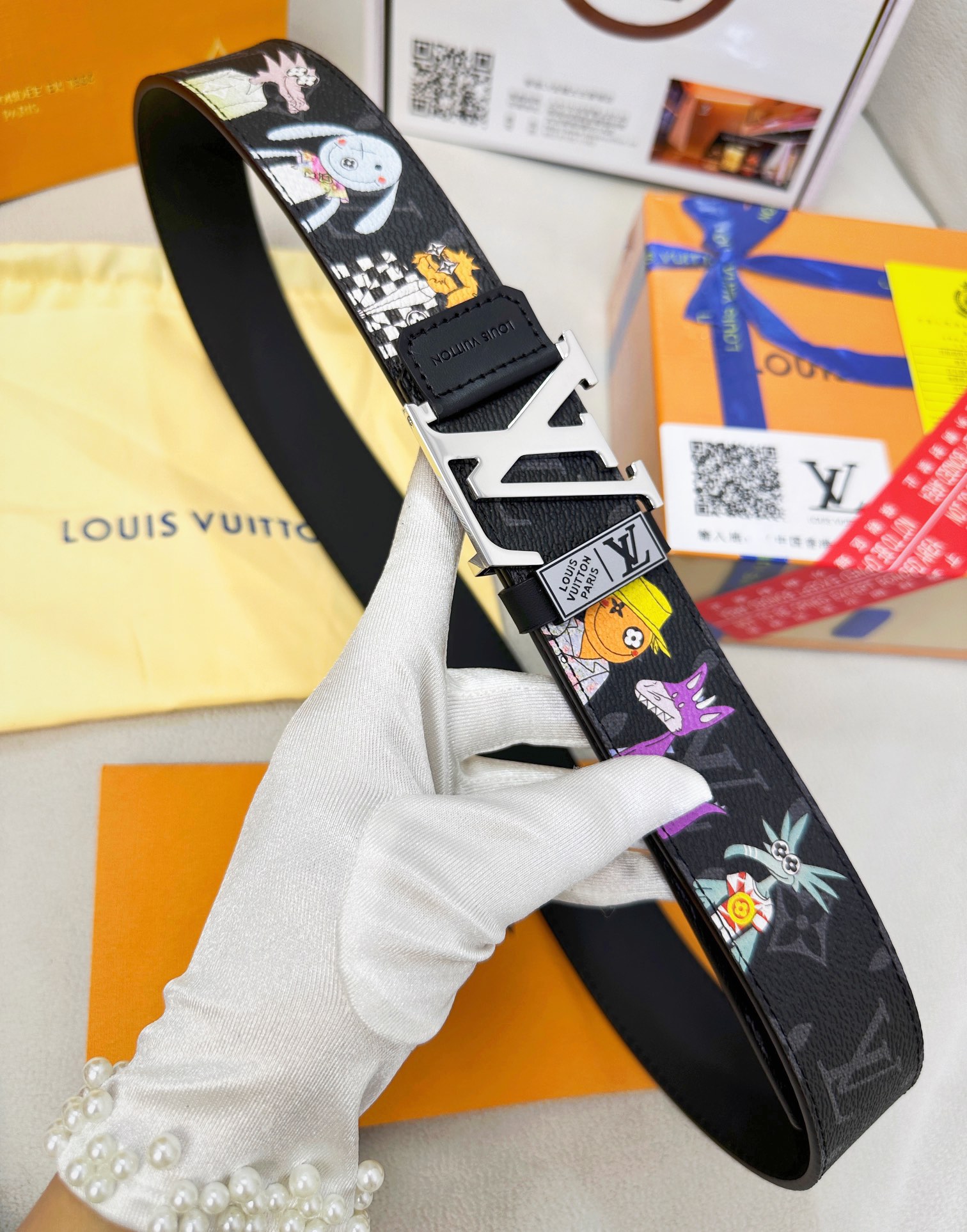 Louis Vuitton Men Belt Width 3.8cm