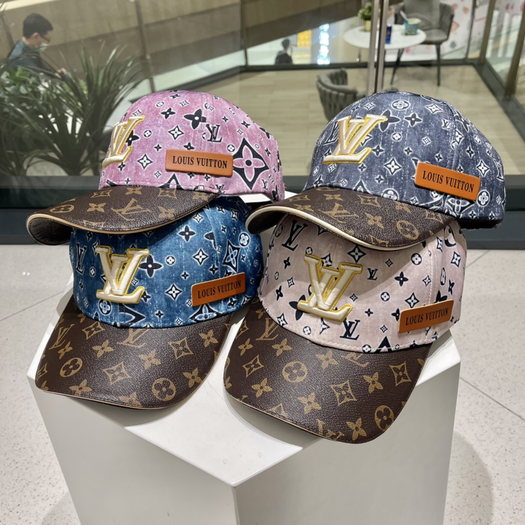 Louis Vuitton Baseball Cap 4-Color