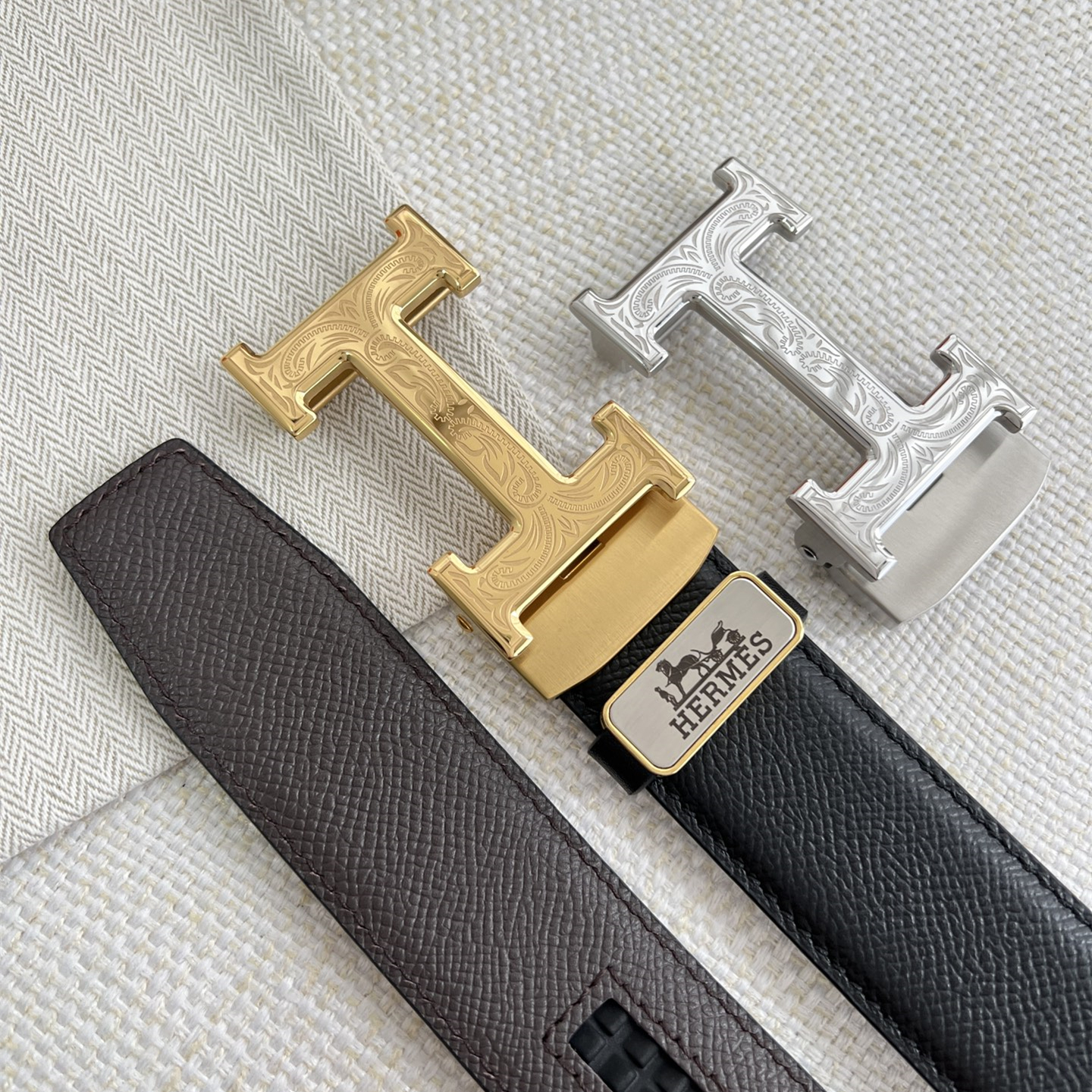 Hermes Men Belt Width 3.5cm