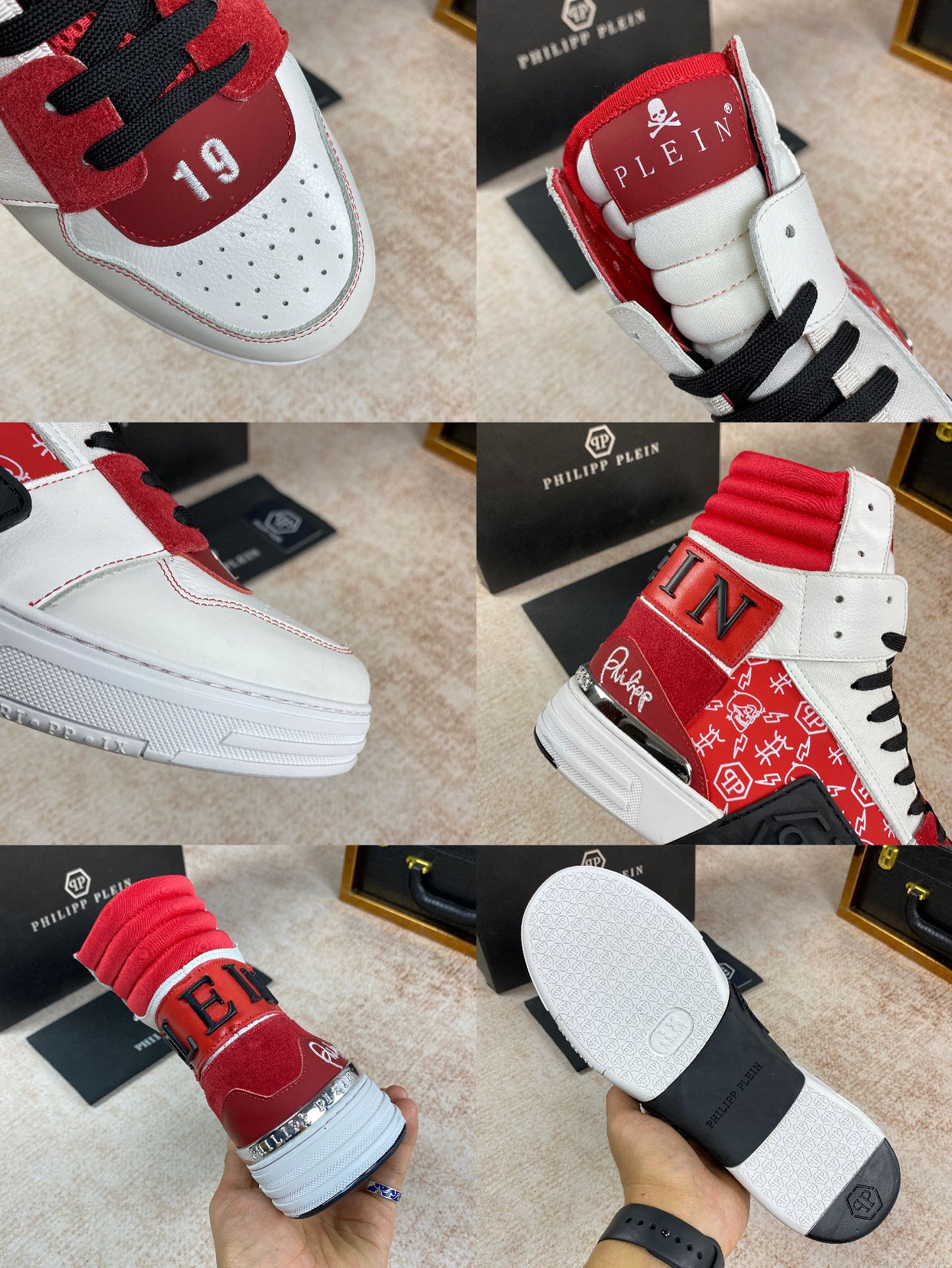 Philipp Plein Mens Outdoor Sneakers Shoes 38 - 45