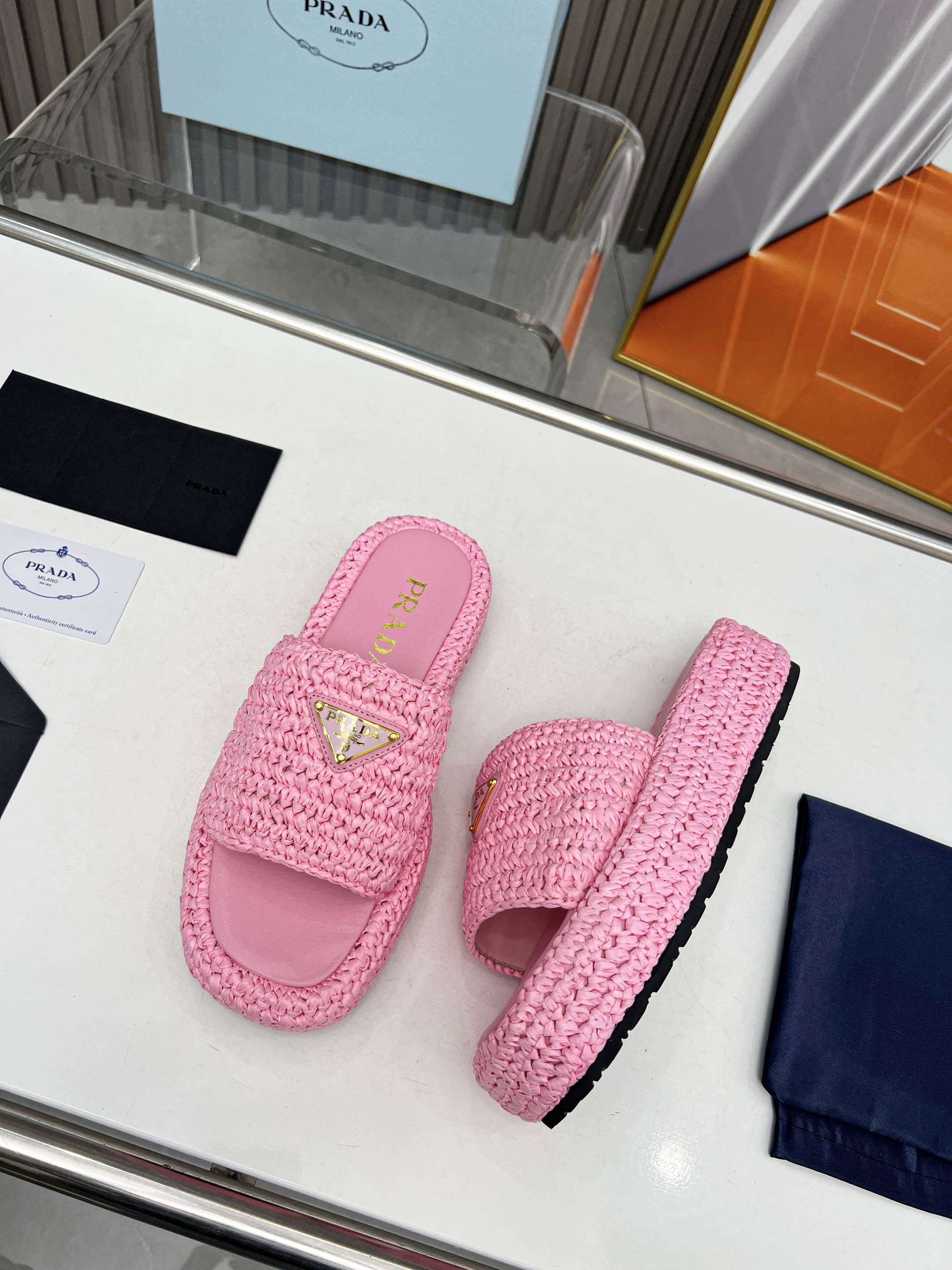 Prada 2024 New Monolith sandals Size 36-41