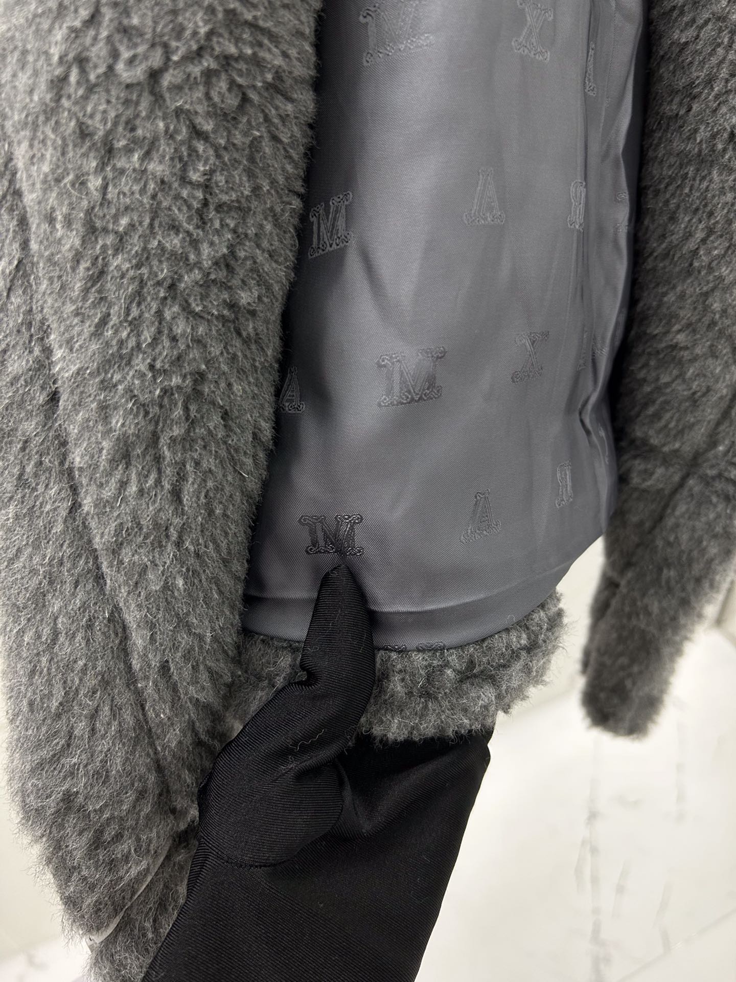 Max Mara Teddy fur Short coat Size XS-M