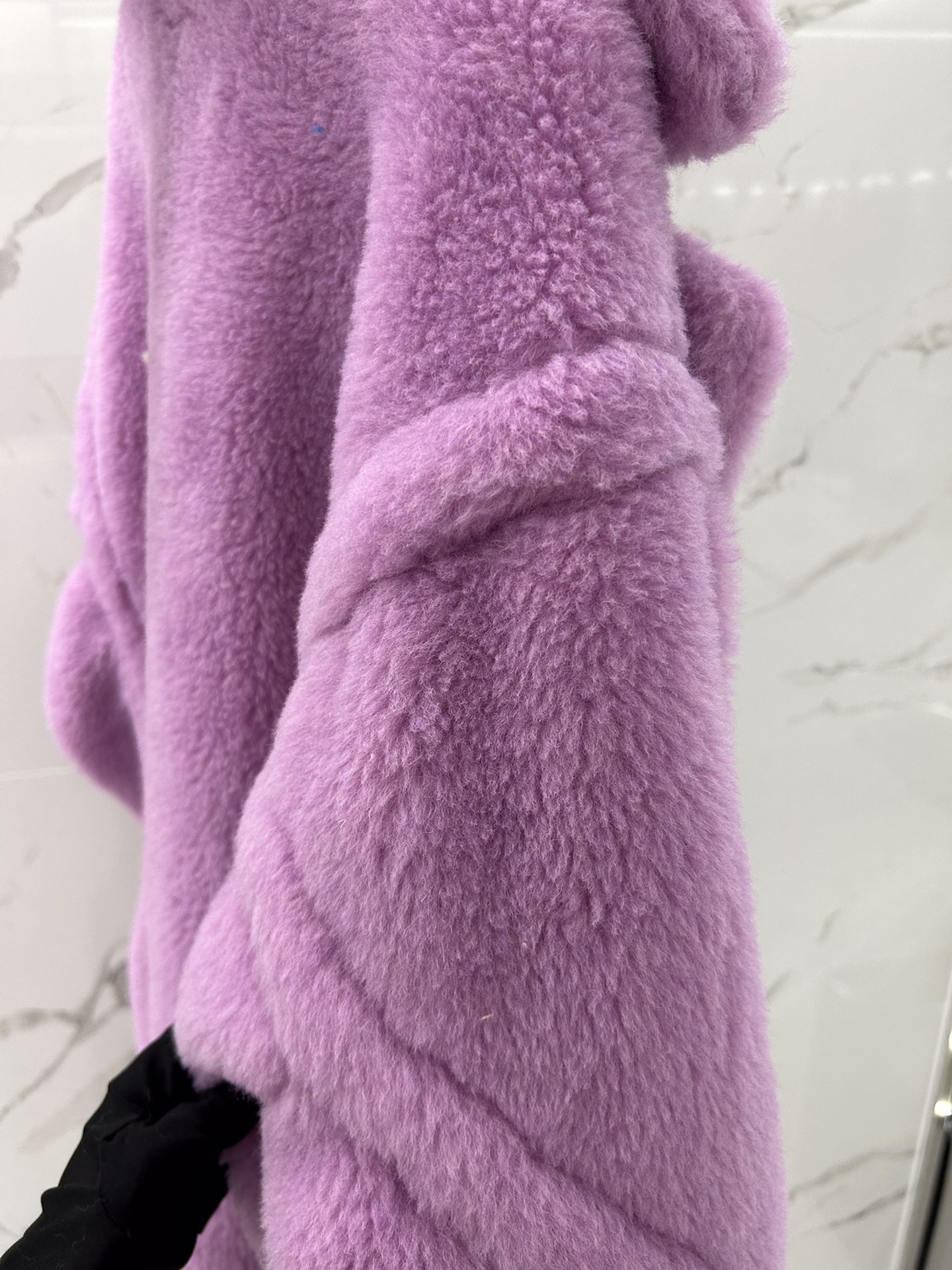Max Mara Teddy fur long coat Size XS-M