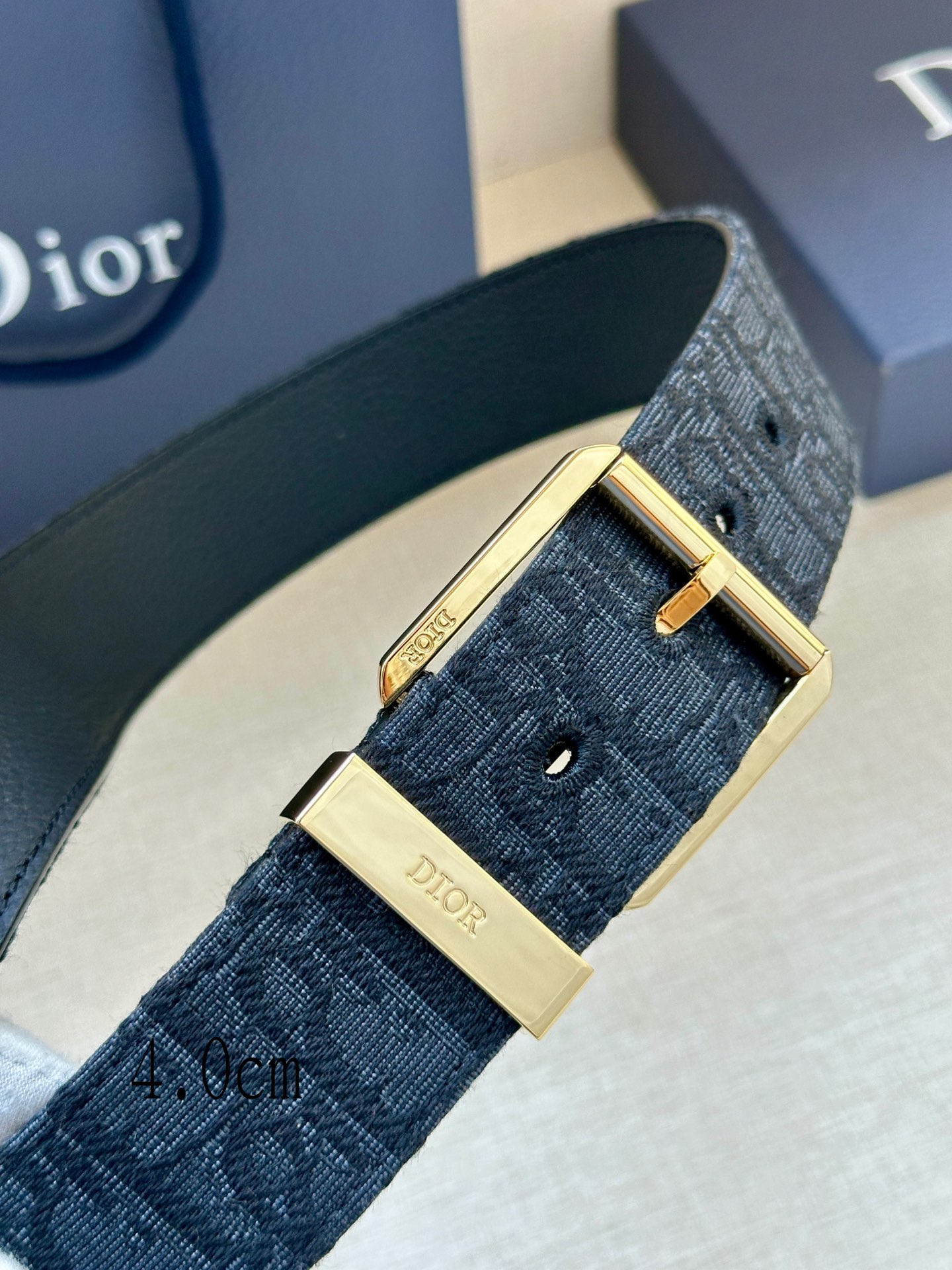 Dior Men Belt Width 4cm