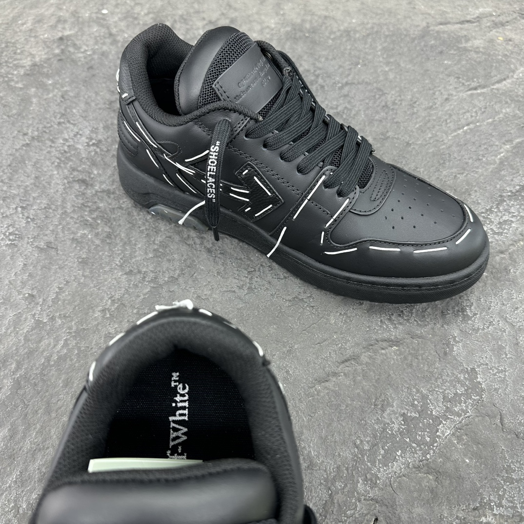 OFF White Out of Office Calf Leather Sneaker Size 36-46