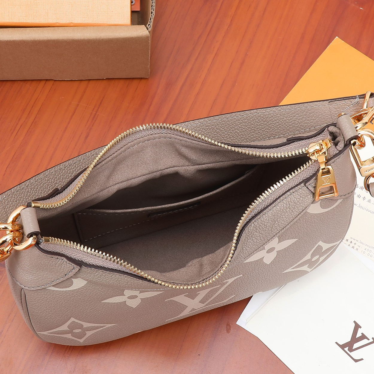 Louis Vuitton M46112 Bagatelle Women Bags Size 22*14*9cm