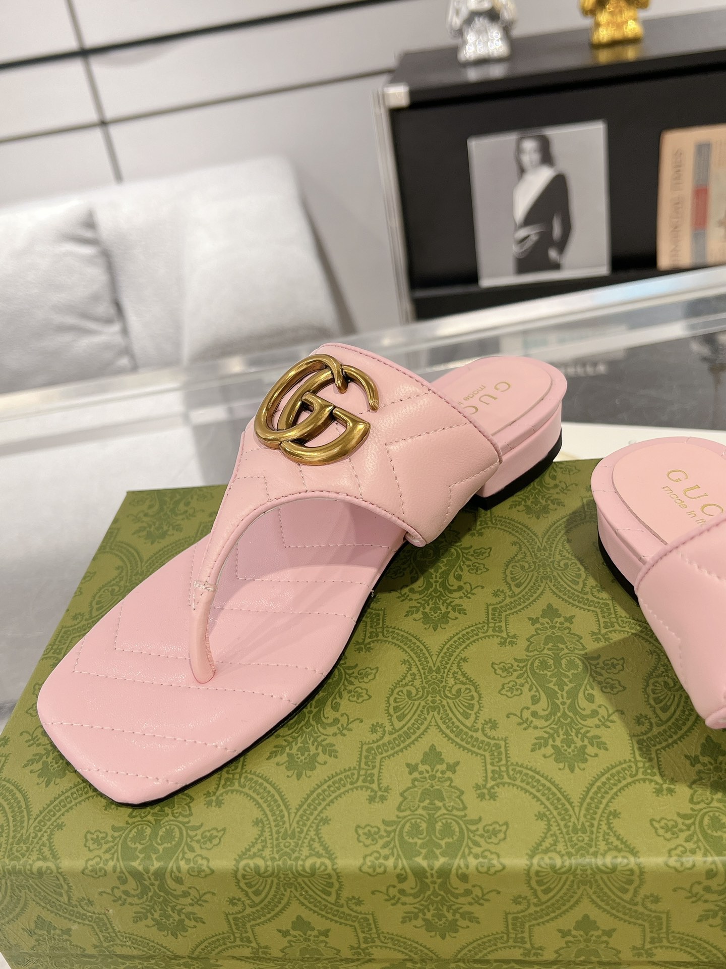 Gucci GG Marmont Slippers Size 36-41