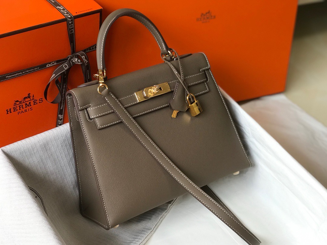 Hermes Kelly Women Handbags Shoulder Bags 2-Size