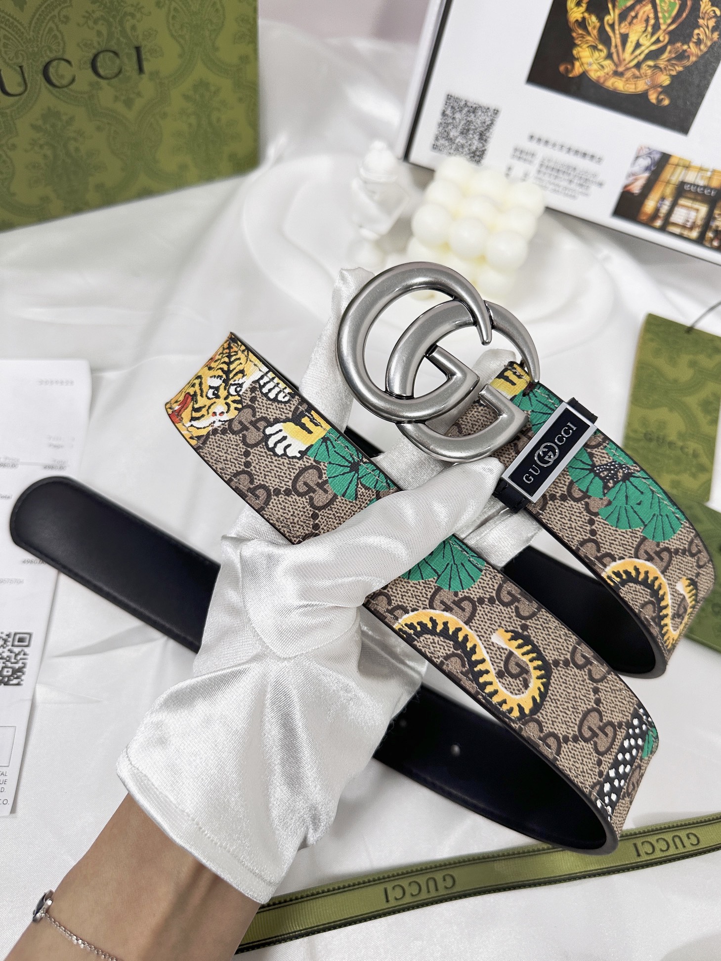 Gucci Men Belt Width 3.8cm