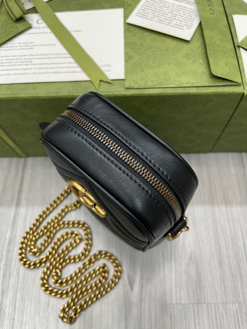 Gucci GG Marmont Bucket Bags For Women Size 10.5*17*5cm