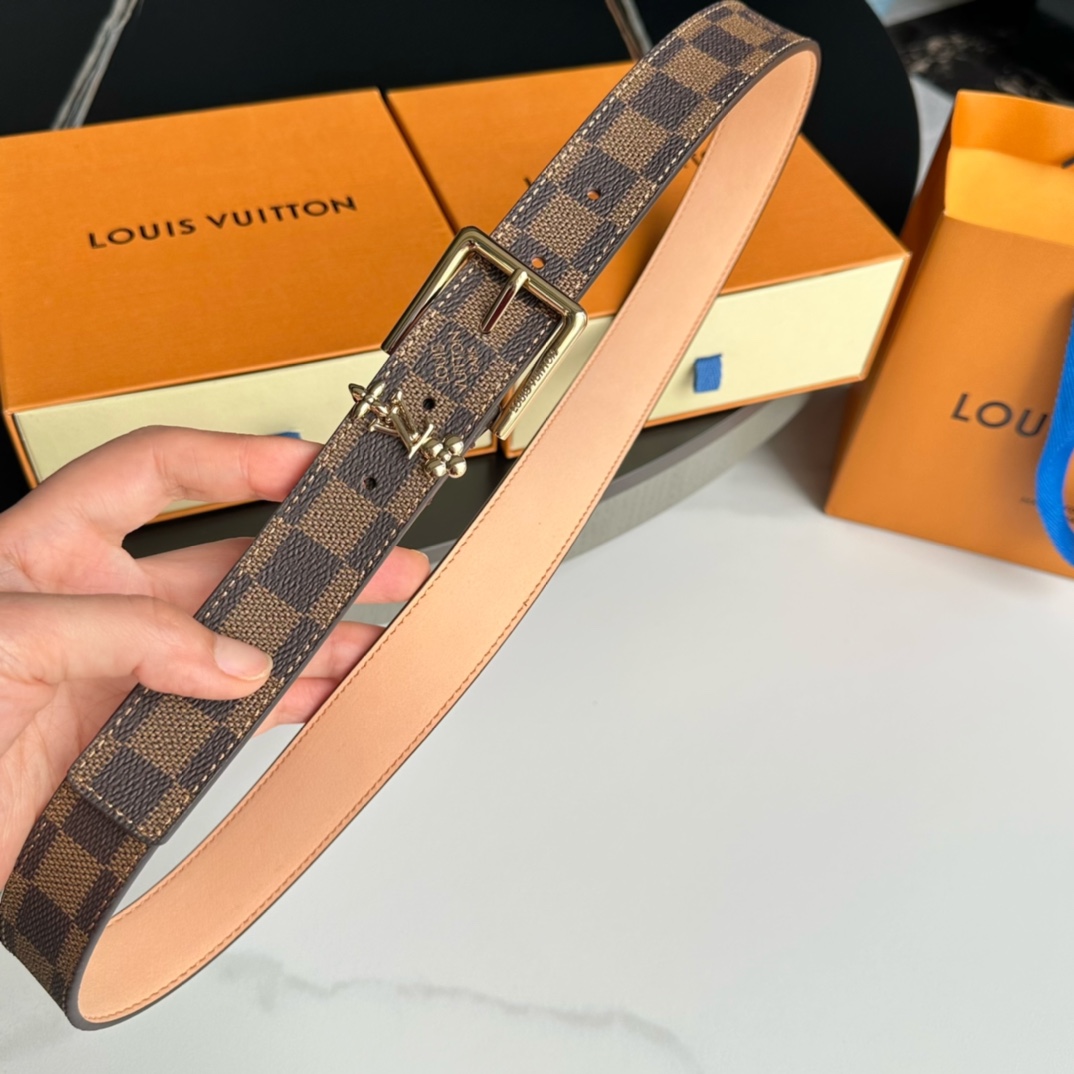Louis Vuitton Women Belt Width 3cm