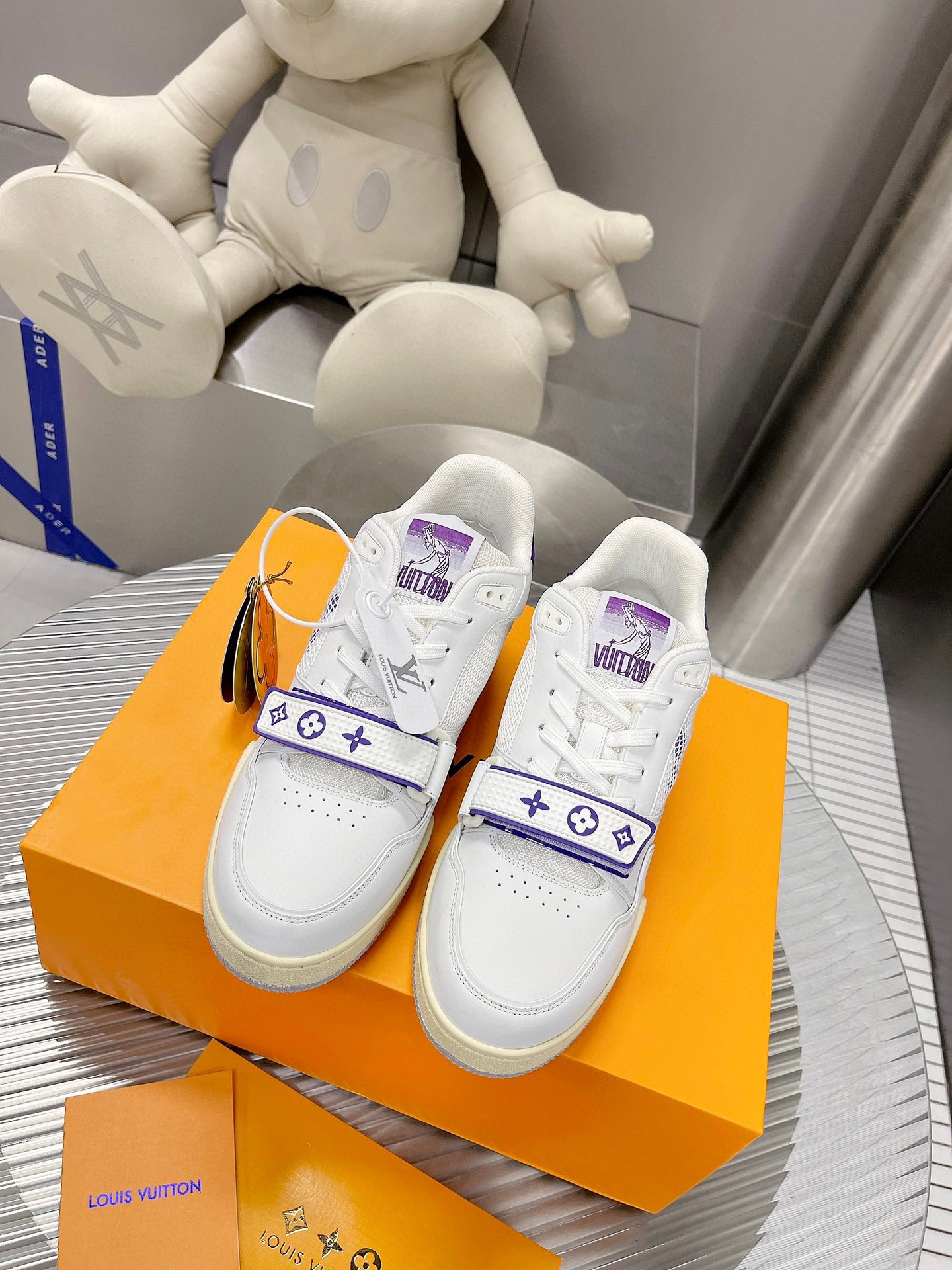 Louis Vuitton LV Trainer Velcro Strap Sneaker Size 36-46