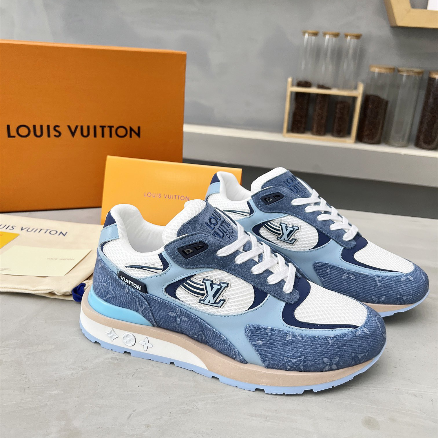 Louis Vuitton Run Away Sneaker Size 40-45