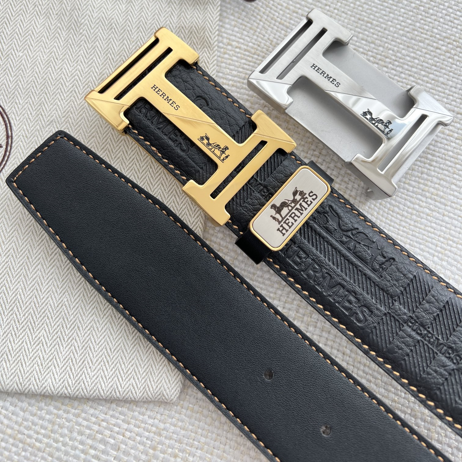 Hermes Men Belt Width 3.8cm