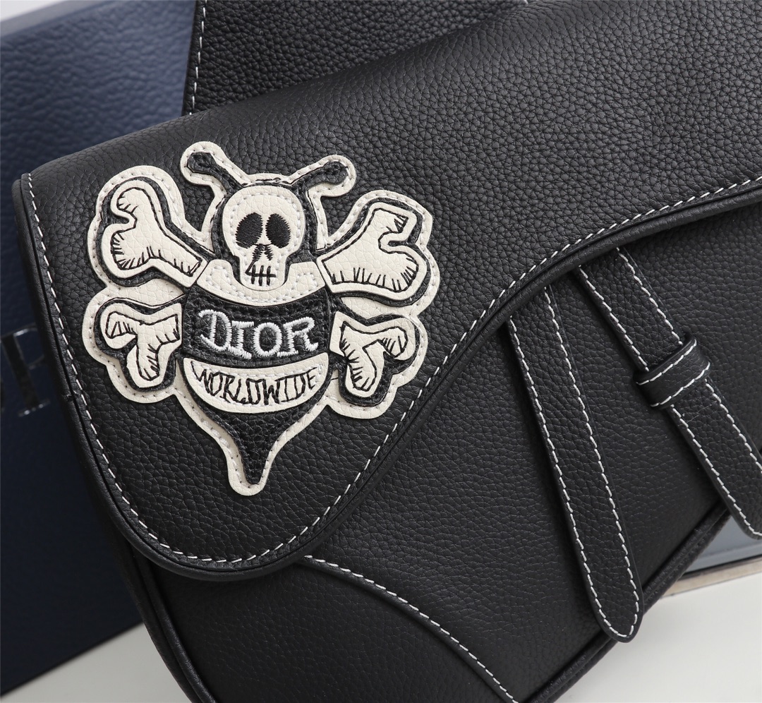Dior Saddle Mens Shoulder Bags 26*19*4.5cm