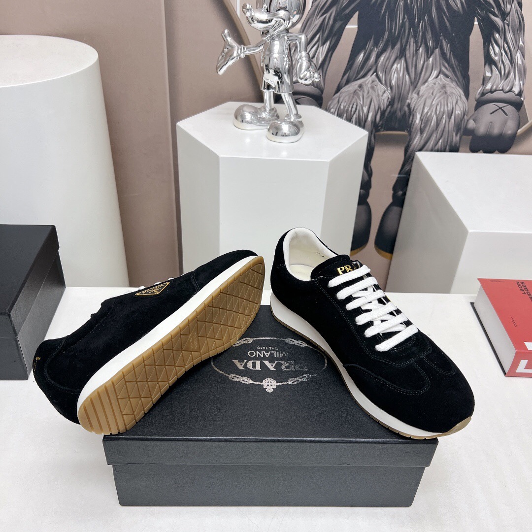 Prada Rank Suede Sports Shoes Size 39-45