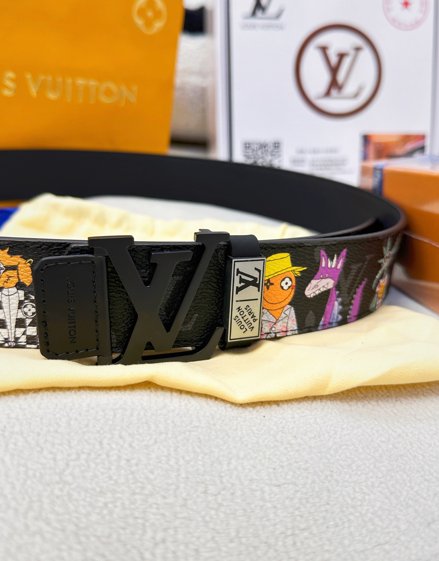 Louis Vuitton Men Belt Width 3.8cm