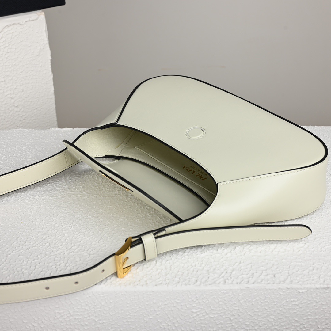 Prada 1BD358 Small Leather Shoulder Bags Size 25*15*5.5cm