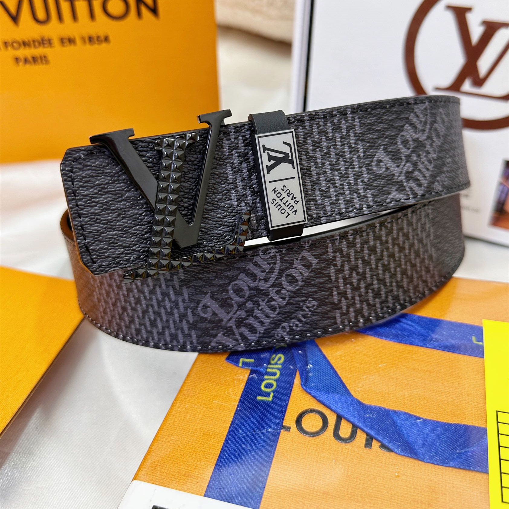 Louis Vuitton Men Belt Width 3.8cm