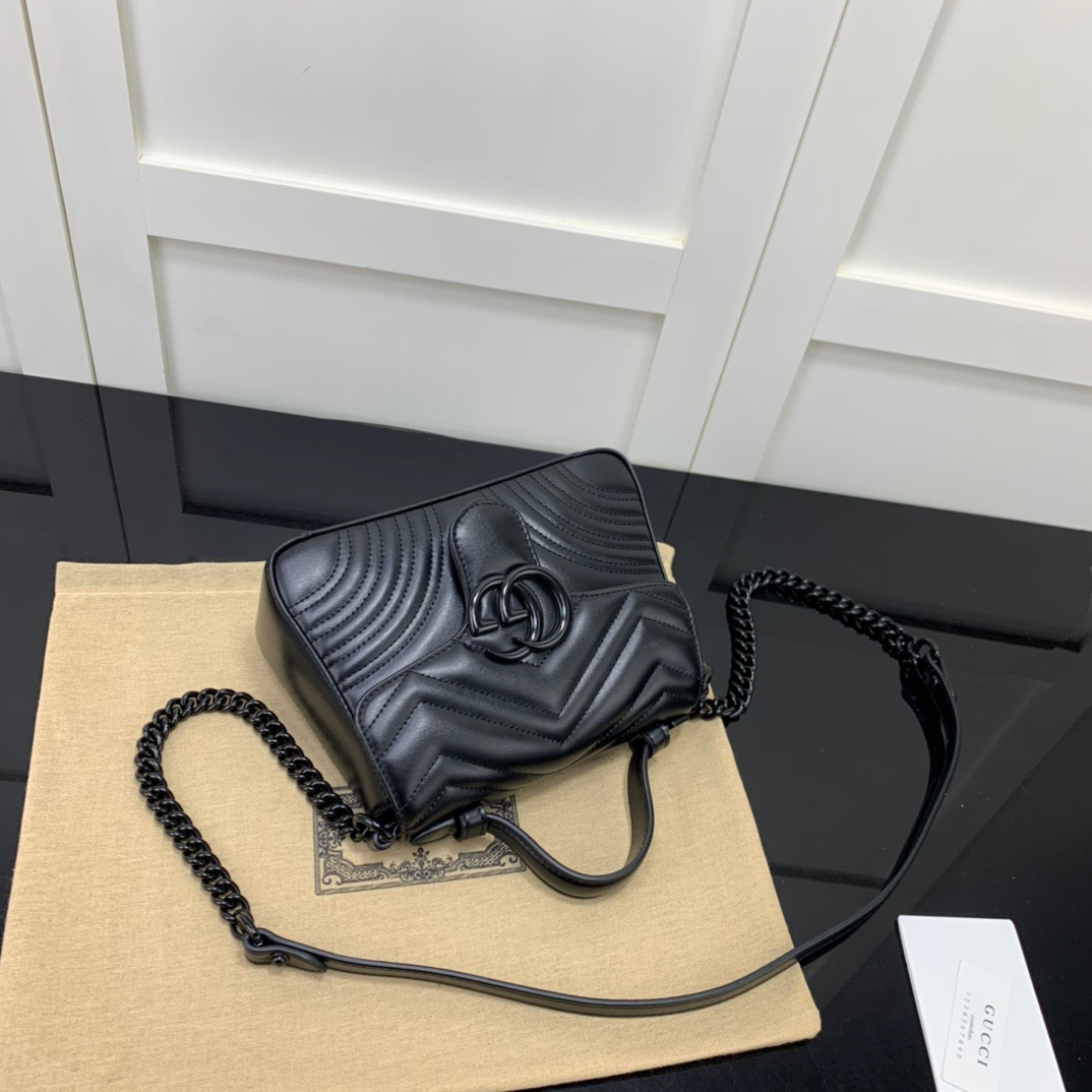 Gucci GG Marmont Top Handle Bags for Women Size 21*15.5*8cm