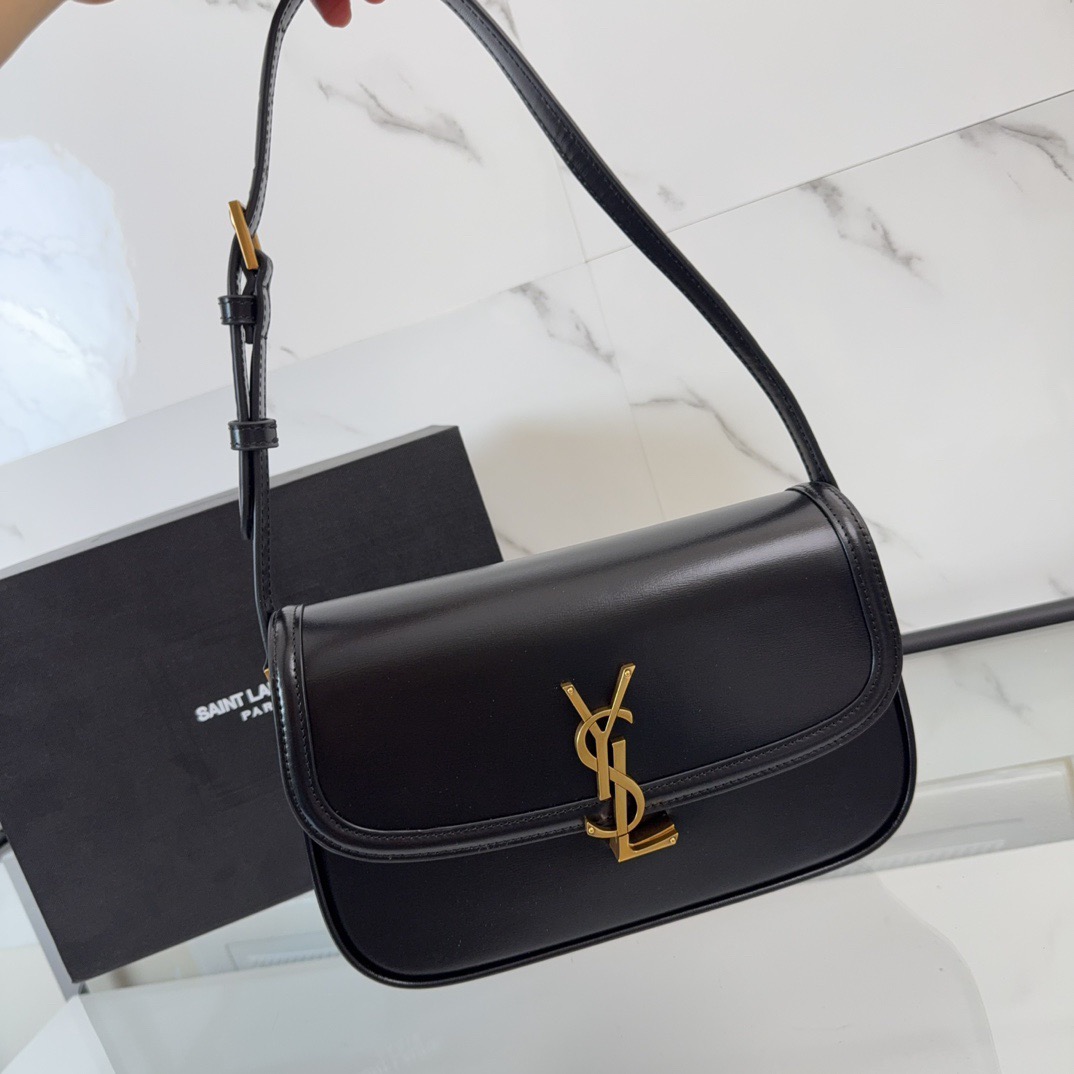 YSL Solferino Women Shoulder Bags Size 24.5*15*8.5cm