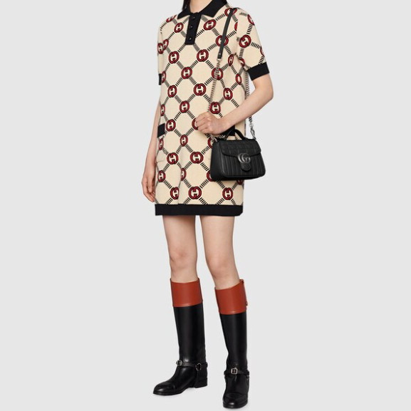 Gucci GG Marmont Top Handle Bags for Women Size 21*15.5*8cm