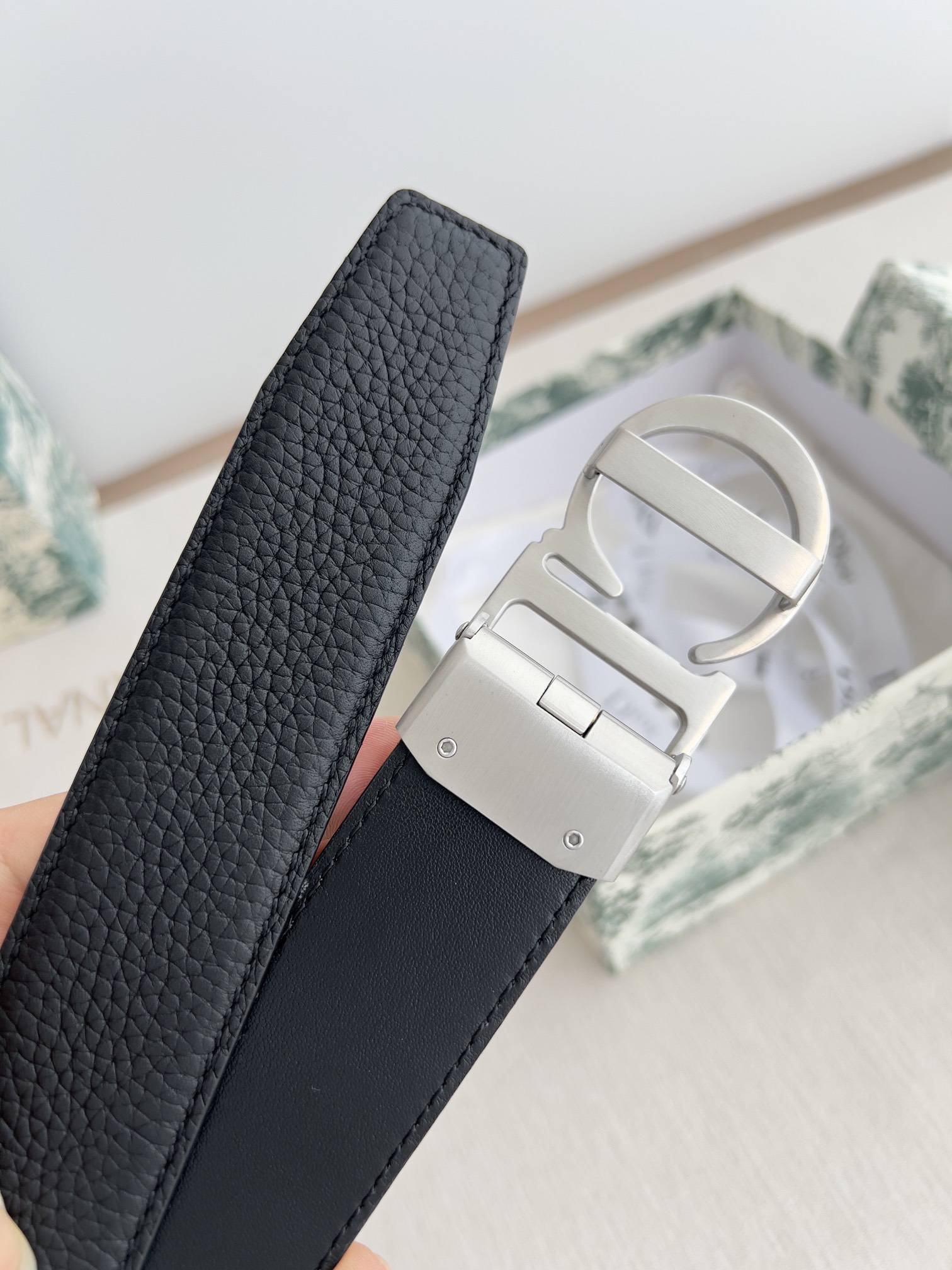 Dior Men Belt Width 3.5cm