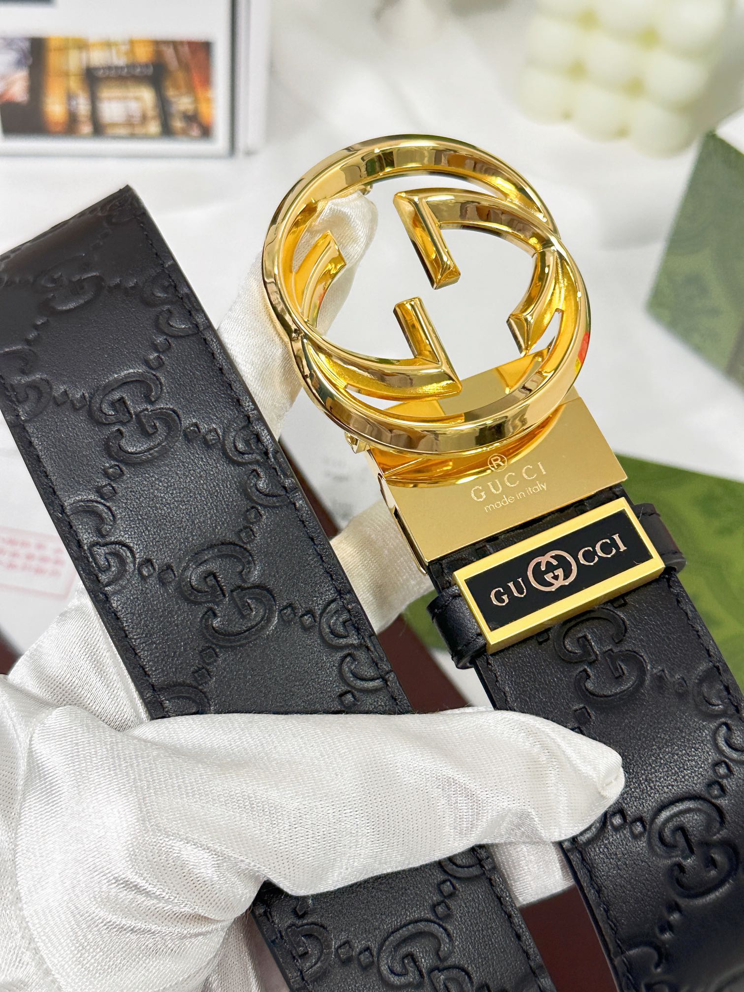 Gucci Men Belt Width 3.8cm