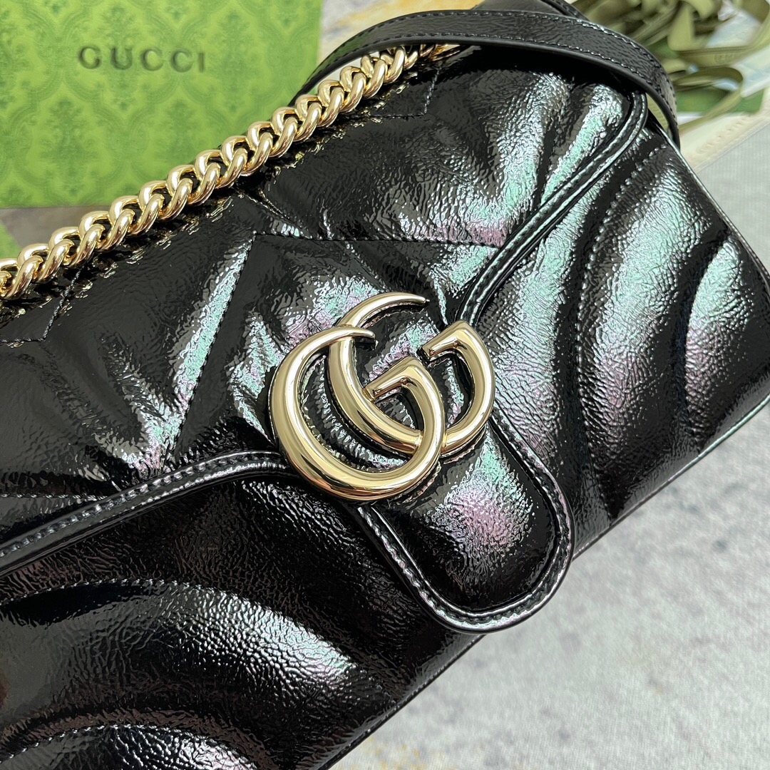 Gucci Kleine GG Marmont Shoulder Bags Size 26*15*7cm