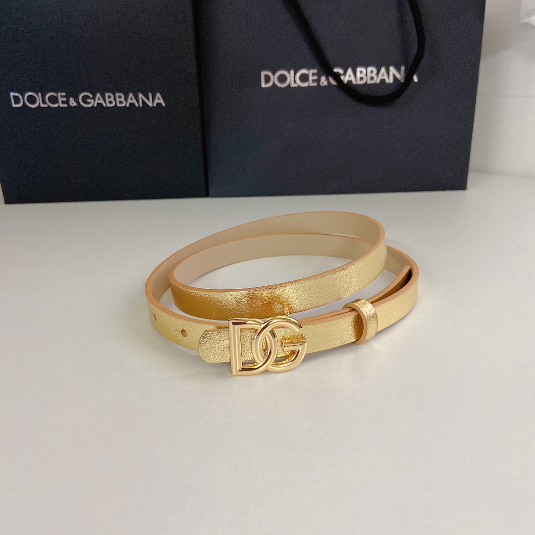 Dolce Gabbana Women Belt Width 1.5cm