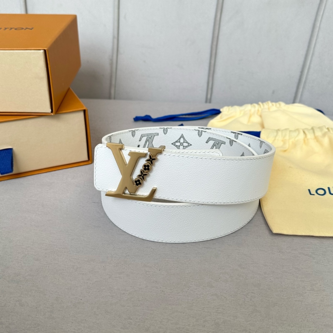 Louis Vuitton Men Belt Width 4cm