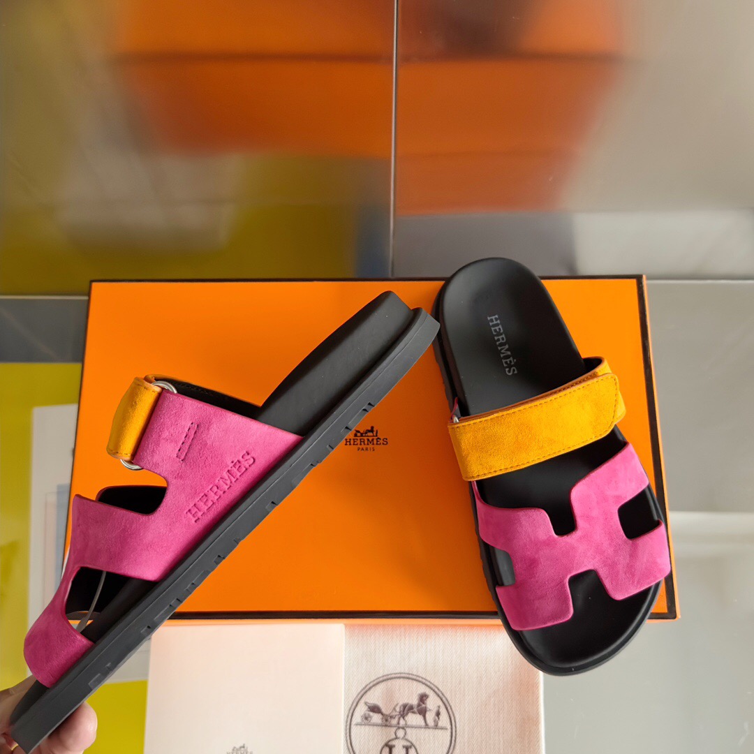 Hermes chypre Slippers Size 36-45